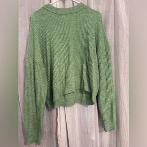 Green Knit Sweater